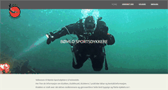 Desktop Screenshot of bomlo-sportsdykkere.com